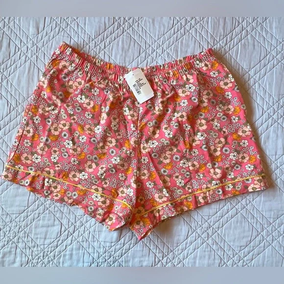 BEDHEAD RETRO FLORAL Short Sleeve Classic Shorty PJ Set, Medium (NWT) - Picture 10 of 15
